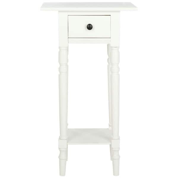 SAFAVIEH Sabrina Rustic White/Cream End Table