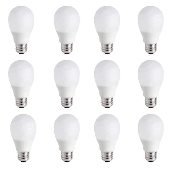 Philips 60-Watt Equivalent A19 CFL Light Bulb Soft White (2700K) (12-Pack)