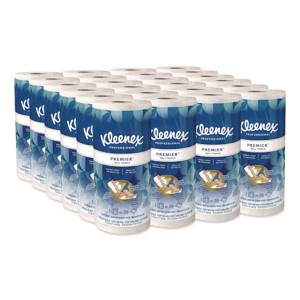 Premiere Kitchen Roll Towels White (70 Sheets per Roll, 24 Rolls per Carton)