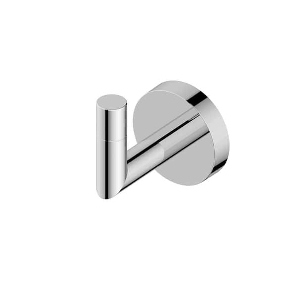 Glacier Bay Cartway Modern Wall Mounted Bathroom Robe Hook in Chrome Finish