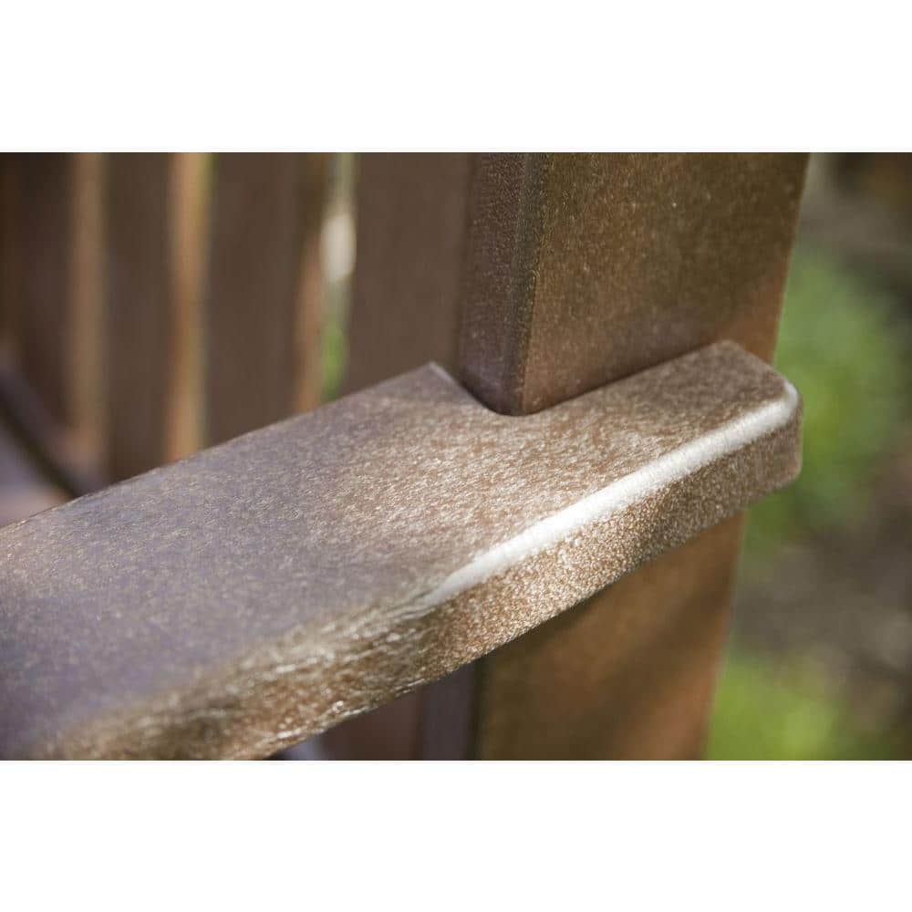 Mahogany 48" Recycled Plastic Outdoor Patio Bench