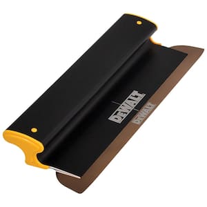 16 in. Skimming Blade - Aluminum Housing with 0.012 in. (0.3mm) Replaceable Stainless Steel Blade Insert