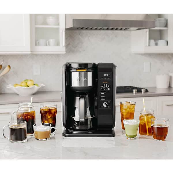 NINJA 6-Cup Black Coffee Maker with Hot and Cold Brewed System CP301 - The  Home Depot