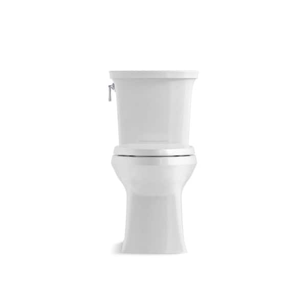 Corbelle 12 in. Rough In 2-Piece 1.28 GPF Single Flush Elongated Toilet in White Seat Not Included