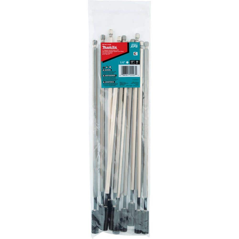 Makita IMPACT XPS 12 in. MAG Insert Bit Holder (10Pack) E01426 The