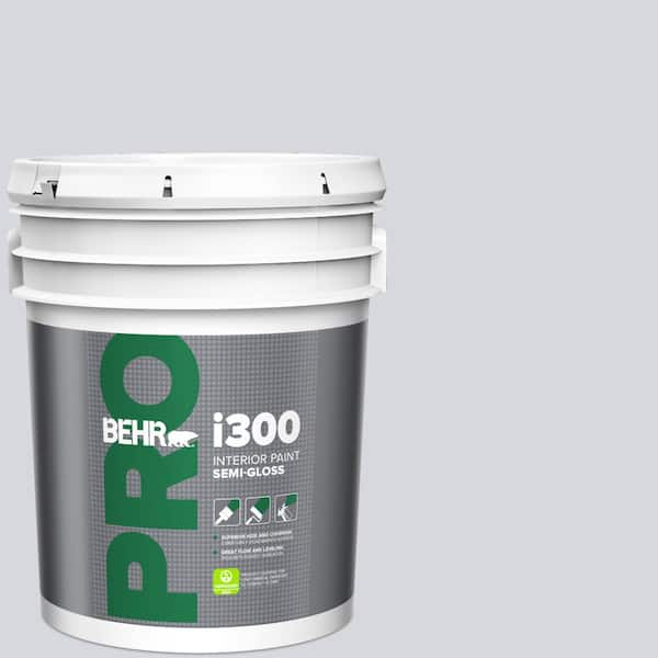 BEHR PRO 5 gal. #MQ3-59 Will O the Wisp Semi-Gloss Interior Paint