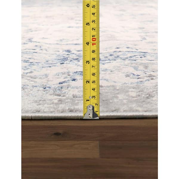 Efes L. Gray 8 ft. x 10 ft. Abstract Area Rug