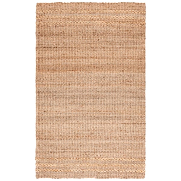 SAFAVIEH Natural Fiber Beige 8 ft. x 10 ft. Woven Border Area Rug