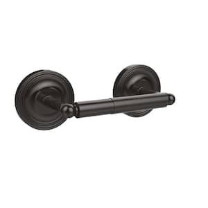 Retro Dot Collection Double Post Toilet Paper Holder in Oil Rubbed Bronze