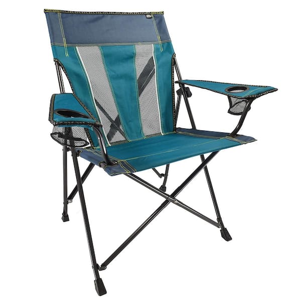 Comfort Click Chair-Solid Poly-Teal & Slate