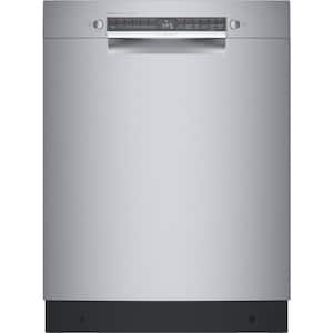 800 Series 24 in ADA Compliant Front Control Tall Tub Dishwasher in Stainless Steel with Crystal Dry and 3rd Rack, 42dBA