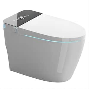 1.28 GPF One-Piece AUTO OpenandClose Elongated Bidet Toilet Smart Toilet with Heated Bidet Seat