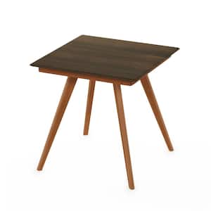 Redang Walnut 4-Leg Square Wood Outdoor Dining Table with Smart Top