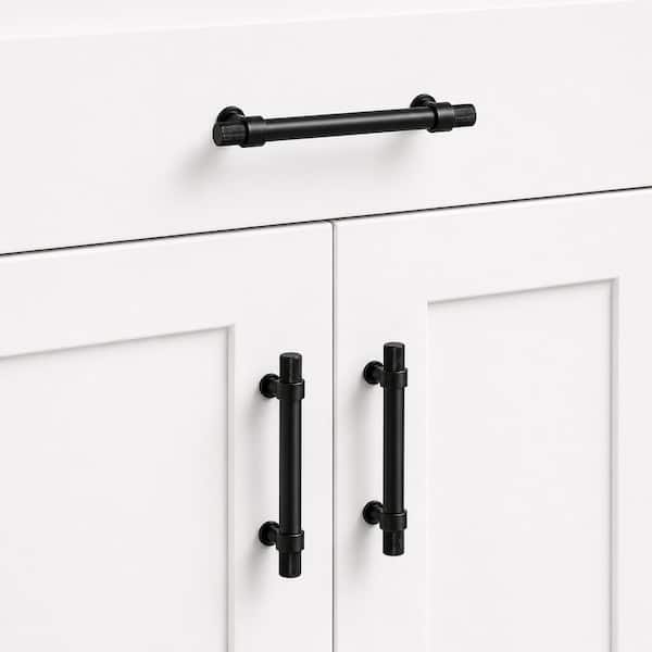 Alton 3-3/4 in. (96 mm.) Matte Black Cabinet Bar Pull
