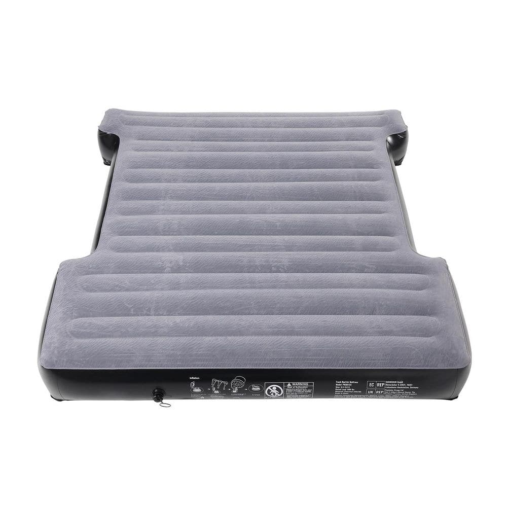 SVOPES Inflatable Mattress for Pickup Beds, 5.5-5.8 ft. Air Bed for Camping, Electric Pump, 2-Pillows, Storage Bag 2025 Update
