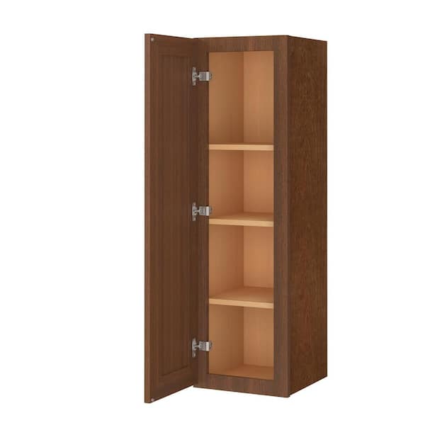 HOMLUX 12 in. W x 12 in. D x 42 in. H in Cameo Scotch Plywood Ready to Assemble Wall Kitchen Cabinet