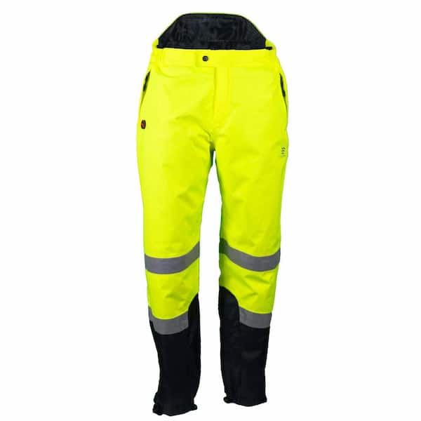 Mobile Warming 7.4V Men's Hi-Vis Heated Rain Pant