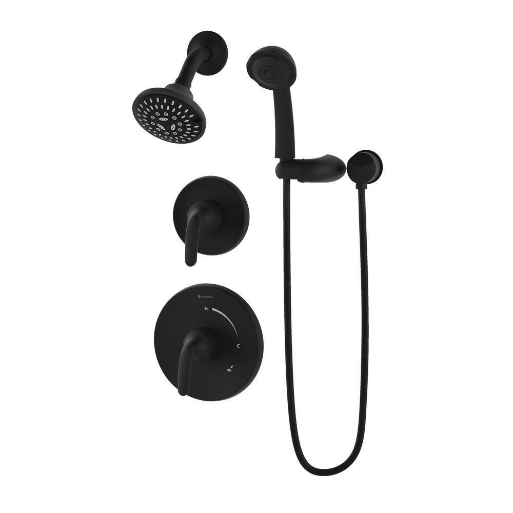 Symmons Elm 1Handle Wall Mounted Shower Trim Kit with Hand Shower in