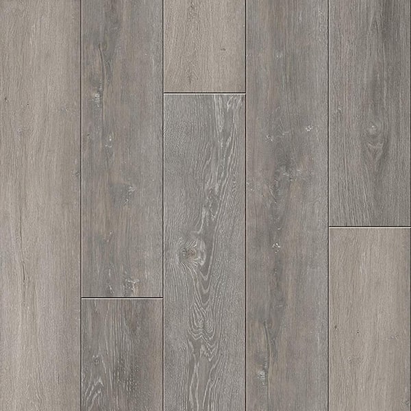 SELKIRK FLOORS Take Home Sample - 7.20 in. W x 4 in. L Rustic Boat House Waterproof Click Lock Luxury Vinyl Plank Flooring