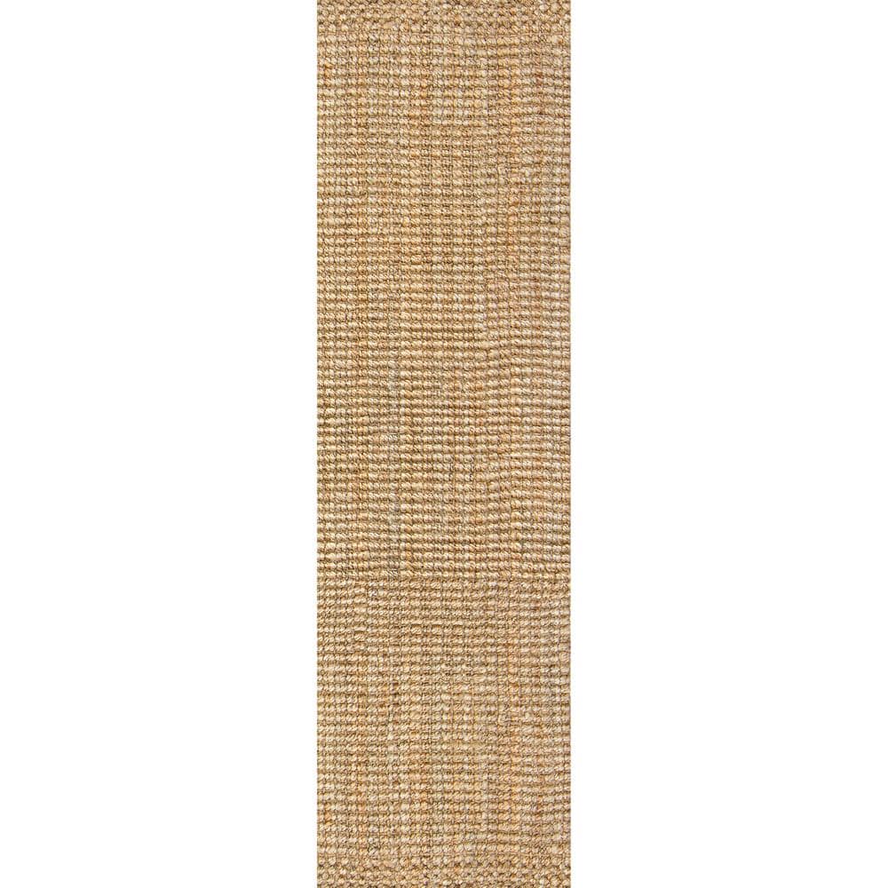 Home Decorators Collection Raleigh Jute Boucle Natural 2 ft. x 7 ft