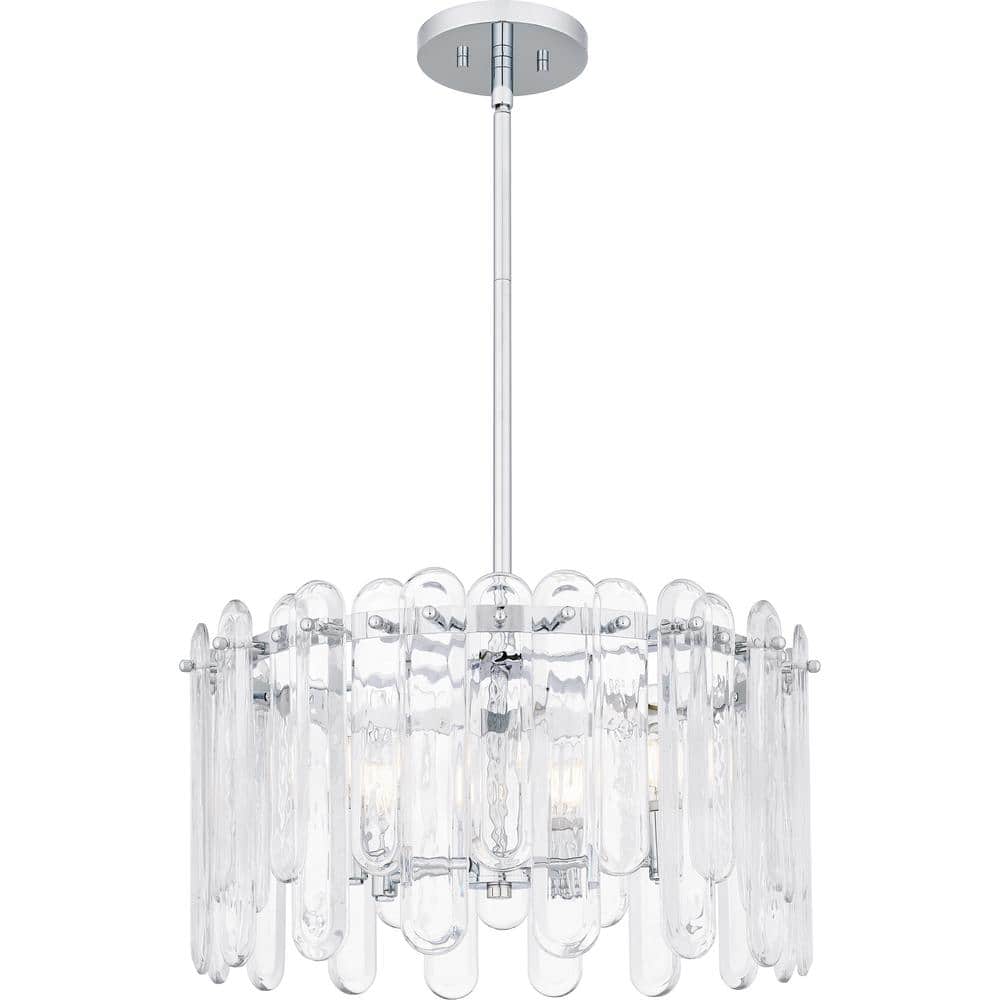 Stiles 5-Light Polished Chrome Pendant Light price history on PriceWatchPro