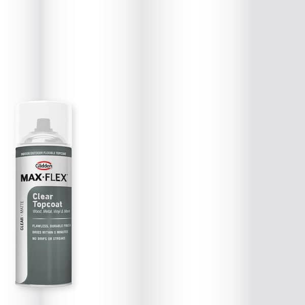 12 oz. Matte Clear Interior/Exterior Flexible Topcoat Spray Paint