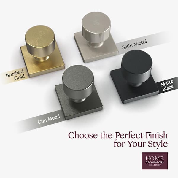 Home Decorators Collection Wilshire Gun Metal Single Cylinder Door