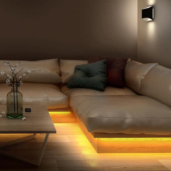 XTREME Plug-in Clear and Multi-Color 16.4 ft. LED Path Light