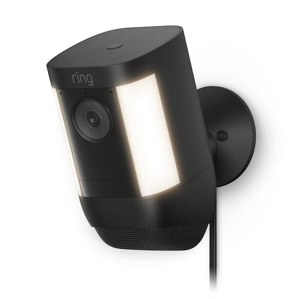  Ring Spotlight Cam Pro, Wired  3D Motion Detection, Two-Way  Talk with Audio+, and Dual-Band Wifi (2022 release) - Black : Everything  Else