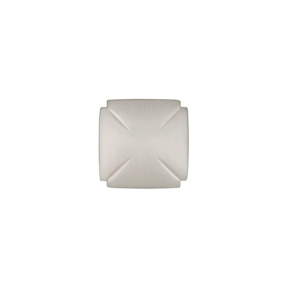 Satin Nickel Square Cabinet Knob with Sleek Design