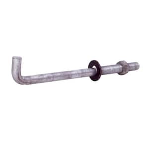 1/2 in. x 8 in. Hot Dipped Galvanized Anchor Bolts 1 Each