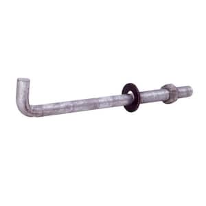 1/2 in. x 8 in. Hot Galvanized Anchor Bolt (1-Pack)