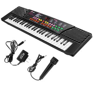 54 Keys Electronic Music Keyboard Kid Piano Organ with Mic and Adapter