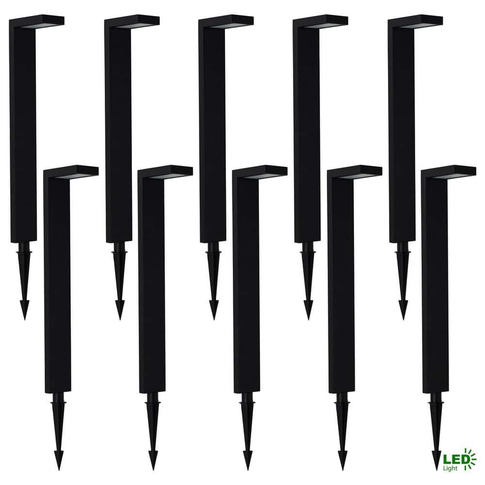 Laplusbelle Low Voltage Black Aluminum LED Weather Resistant