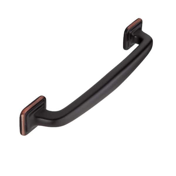 10-Pack Grayson 5 in. (127 mm) Center-to-Center Traditional Oil Rubbed Bronze Bar Drawer Pull