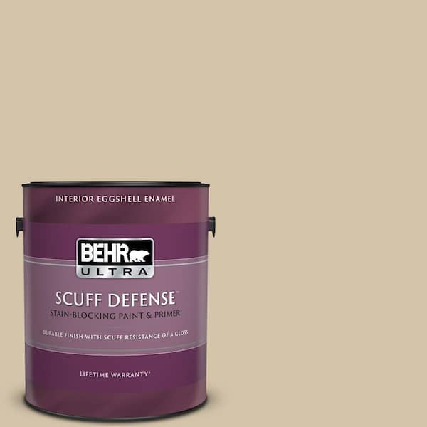 Behr Ultra 1 Gal Icc 60 Brown Bread Extra Durable Eggshell Enamel Interior Paint Primer 275401 The Home Depot - Behr Brown Bread Paint Color