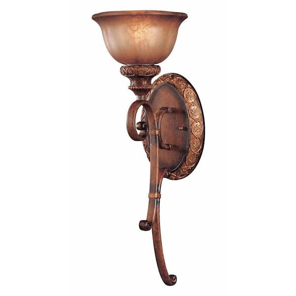 Minka Lavery Illuminati 1-Light Illuminati Bronze Sconce