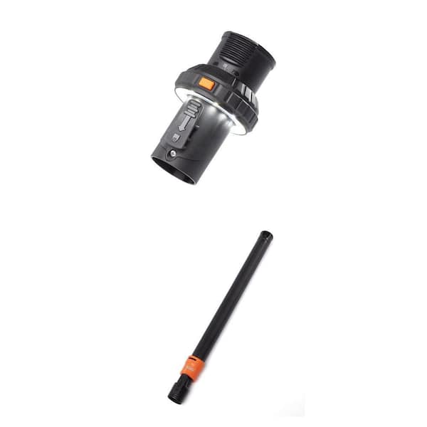 1-7/8 in. LED Lighted Cuff and Locking Telescoping Extension Wand for RIDGID Wet Dry Vacs