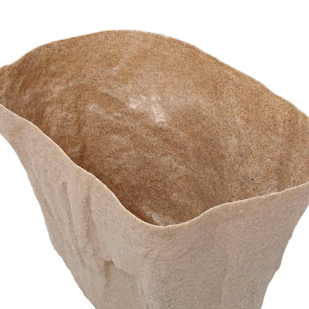 Large Sandstone Resin Outdoor Landscape Rock