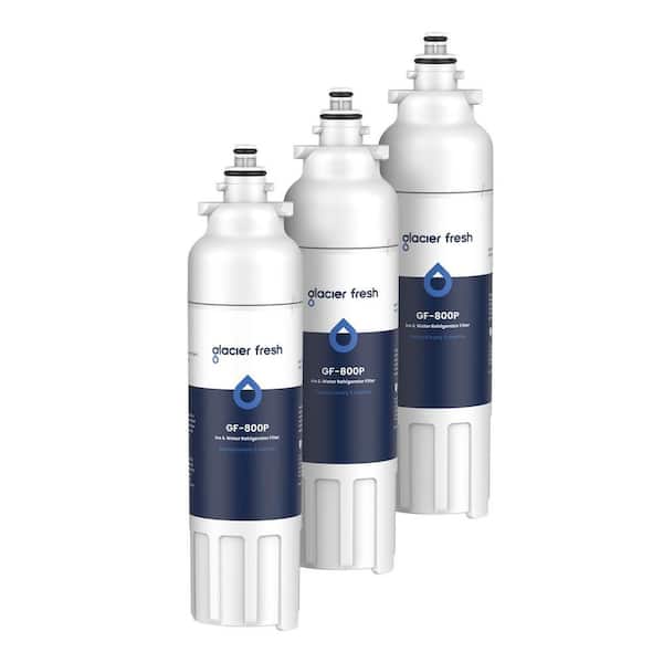 Replacement for LT800P Refrigerator Water Filter, 3-Pack