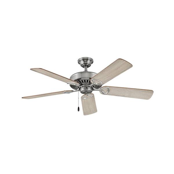 HINKLEY Windward 52 in. Indoor Brushed Nickel Ceiling Fan Pull Chain