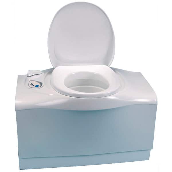 5.1 Gal. Electric Flush Cassette RV Toilet with Left Hand Flush
