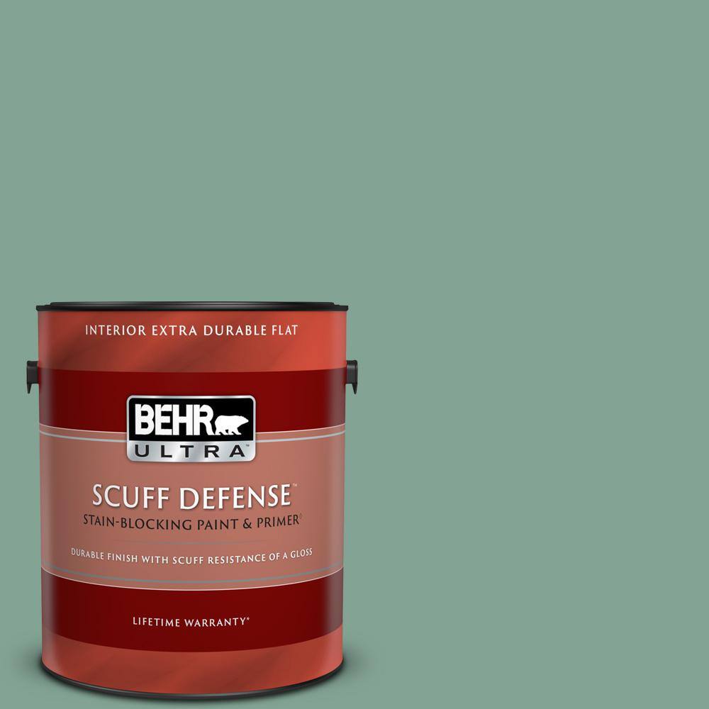 BEHR ULTRA 1 gal. 470F4 Aspen Aura Extra Durable Flat Interior Paint