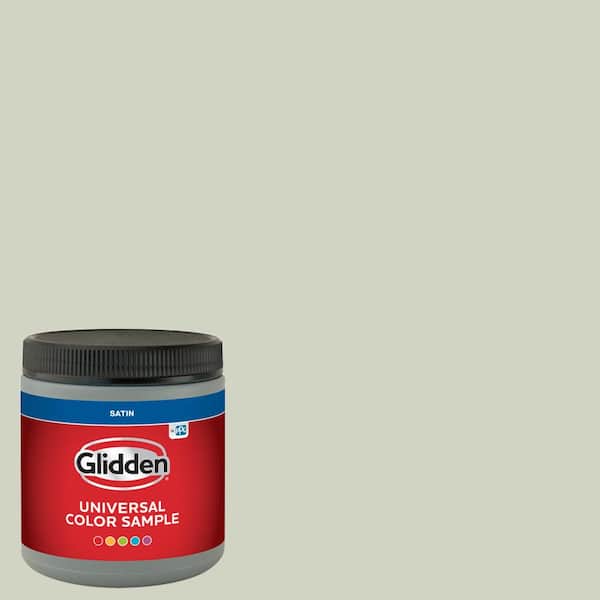 Glidden 8 oz. PPG1125-2 White Sage Satin Interior Paint Sample