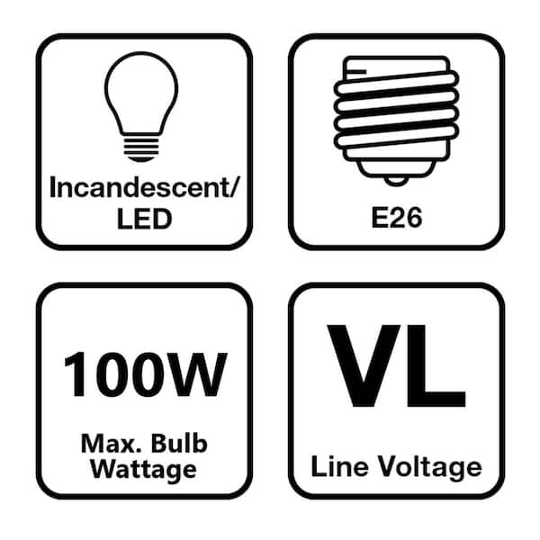 800-Lumen 50-Watt Dark Bronze Line Voltage Hardwired Incandescent Landscape Flood Light 800-Lumen 50-Watt Dark Bronze Line Voltage Hardwired Incandescent Landscape Flood Light