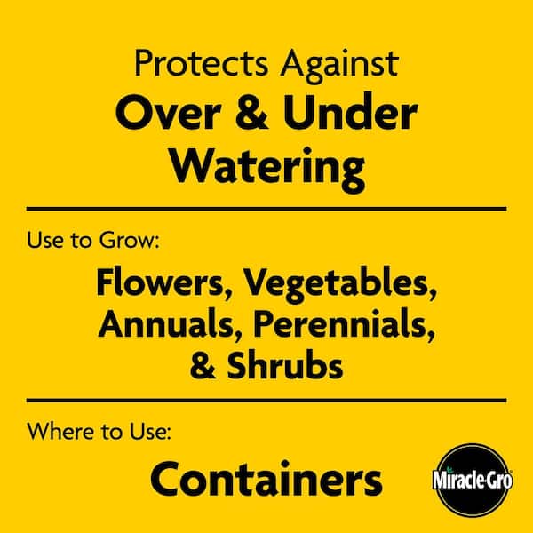 Moisture Control Potting Mix 50 qt. For Container Plants, Protects Against Over- and Under-Watering