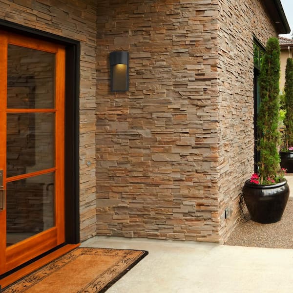 Sutherland Bronze Modern Indoor/Outdoor Integrated LED 1-Light Wall Sconce