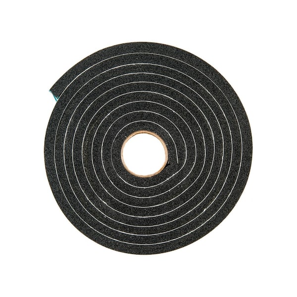 M-D Building Products 1/4 in. x 3/4 in. x 10 ft. Black Sponge Window Seal  for Small Gaps 06593 - The Home Depot