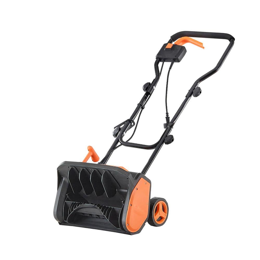 VEVOR Electric Snow Shovel, 12A 17 in. Snow Shovel, 60° Chute, 20 ft. Throwing Distance, Dual Safety Switch, Ice Removal Tool