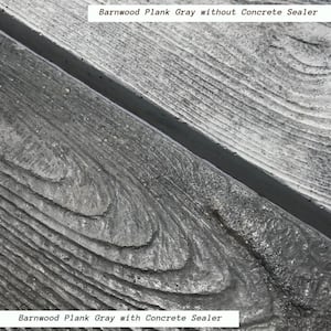 75 sq.ft. Gray Barnwood Plank Patio-On-A-Pallet Paver Set (60 pavers)